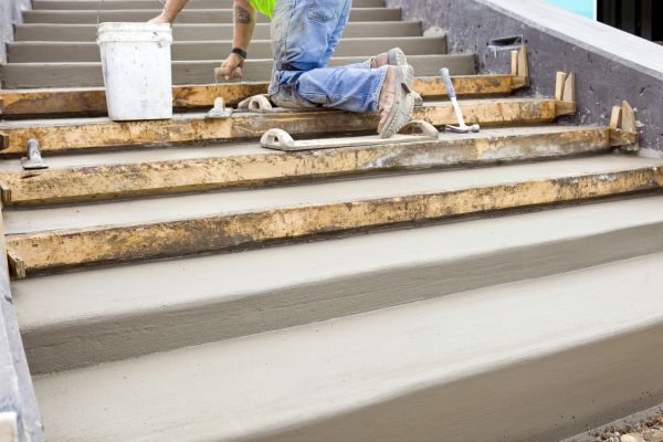 Concrete Steps Pouring in Issaquah