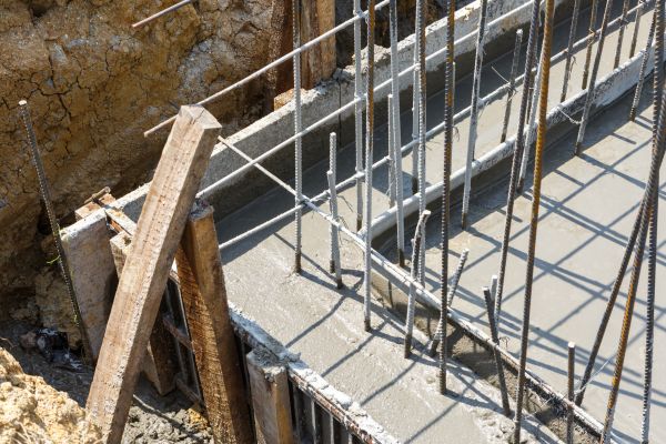 Concrete Footing Pouring in Issaquah