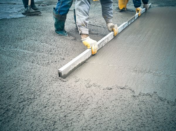 Cement Slab Installation in Issaquah