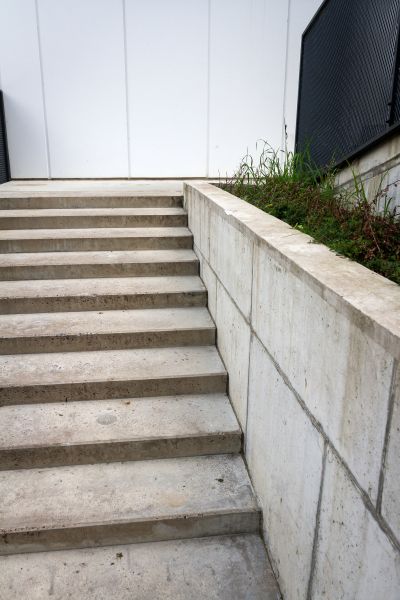 Cement Stair Installation in Issaquah