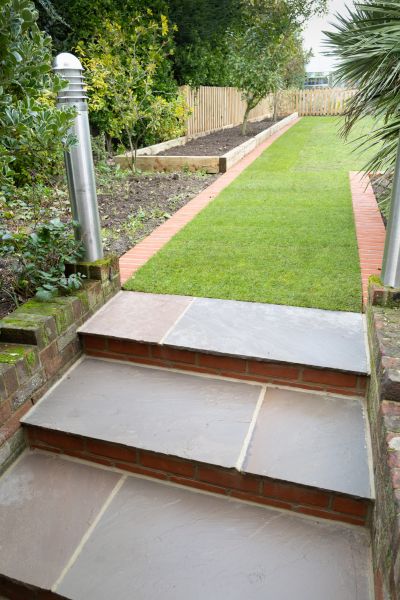 Backyard Steps Installation in Issaquah