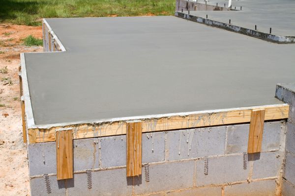 Concrete Slab Installation in Issaquah