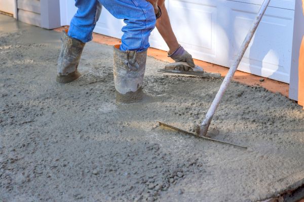 Driveway Slab Construction in Issaquah