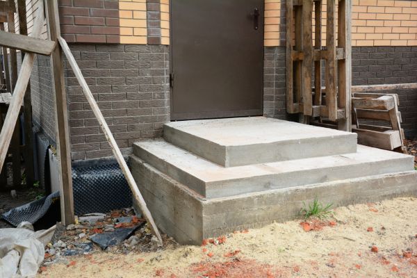 Cement Steps Construction in Issaquah