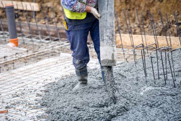 Cabin Foundation Pouring in Issaquah